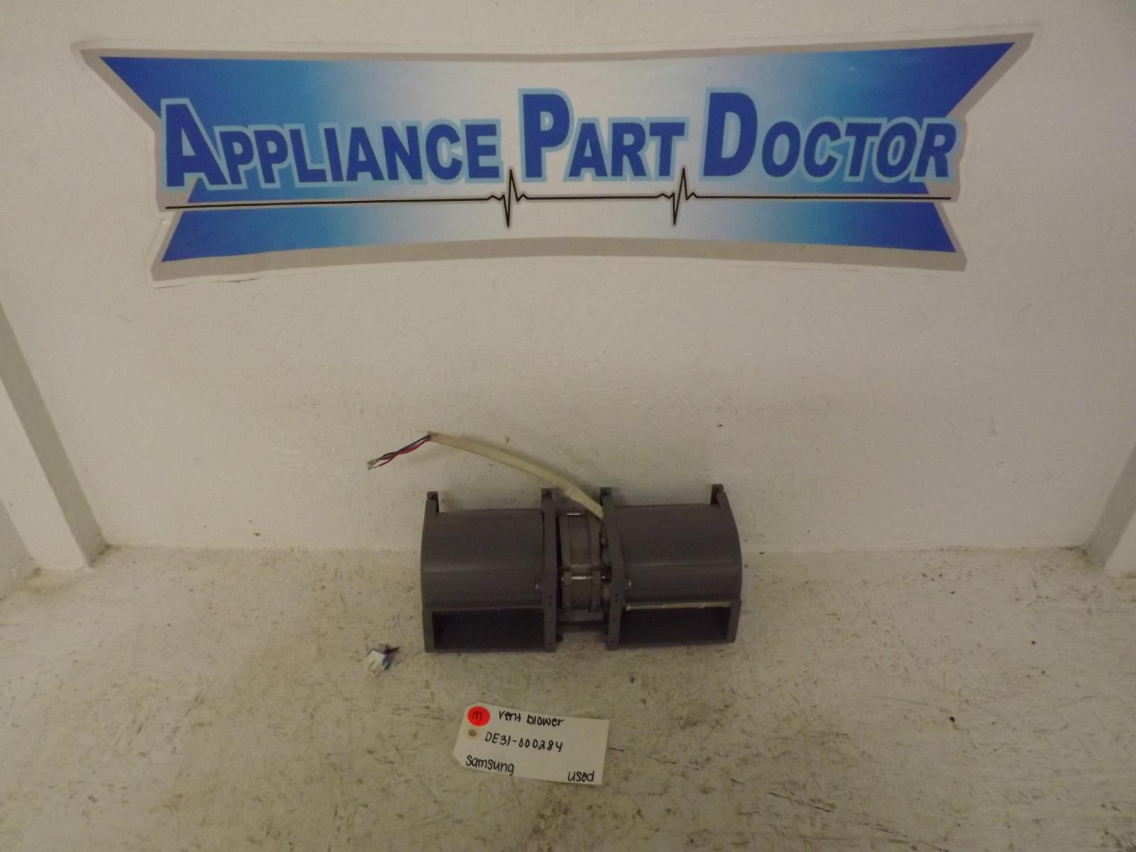 Samsung Microwave DE31-000284 Vent Blower Used Samsung Microwave DE31-000284 Vent Blower Used